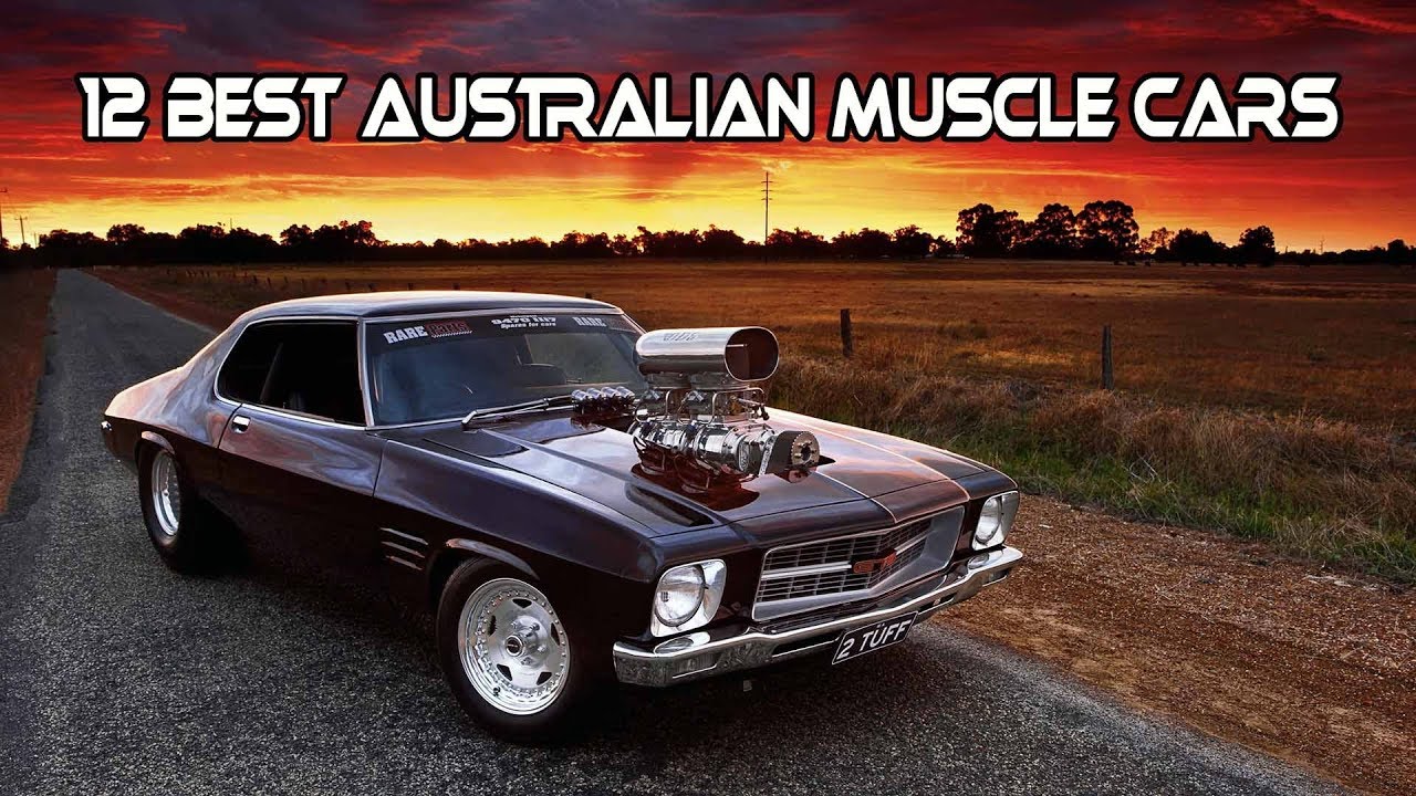 Top 12 Best AUSTRALIAN MUSCLE CARS Of All Times